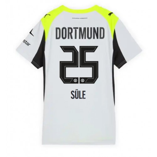 Borussia Dortmund Niklas Sule #25 Replika Bortatröja Dam 2025-26 Kortärmad